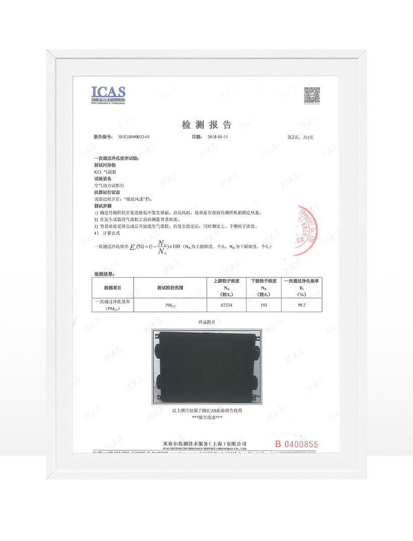 PM2.5检测报告